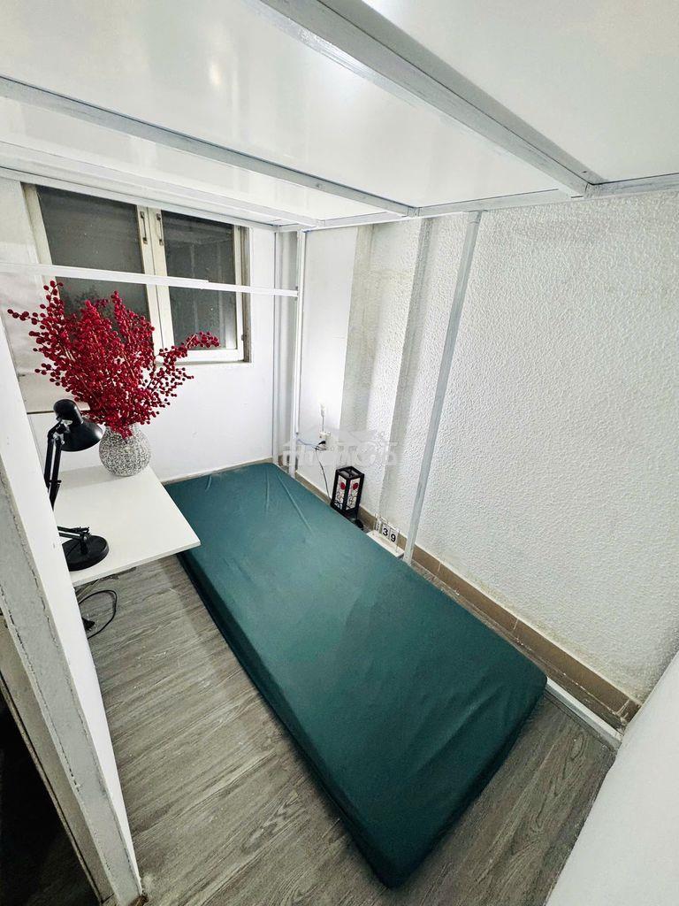 Cho thuê sleepbox tân bình cao cấp, cửa khoá riêng tư, đứng thoải mái