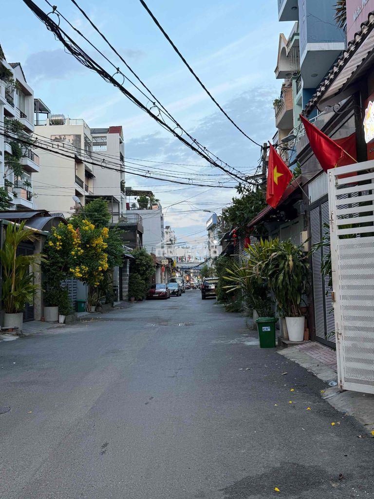 Hẻm 12m thông-gần cv làng hoa-80m2-5tầng-6pn-lê văn thọ p9 gv-10,5tỷtl - 2