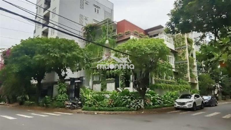 Cho thuê biệt thự sân vườn. góc lê tấn toán + dương trí trạch