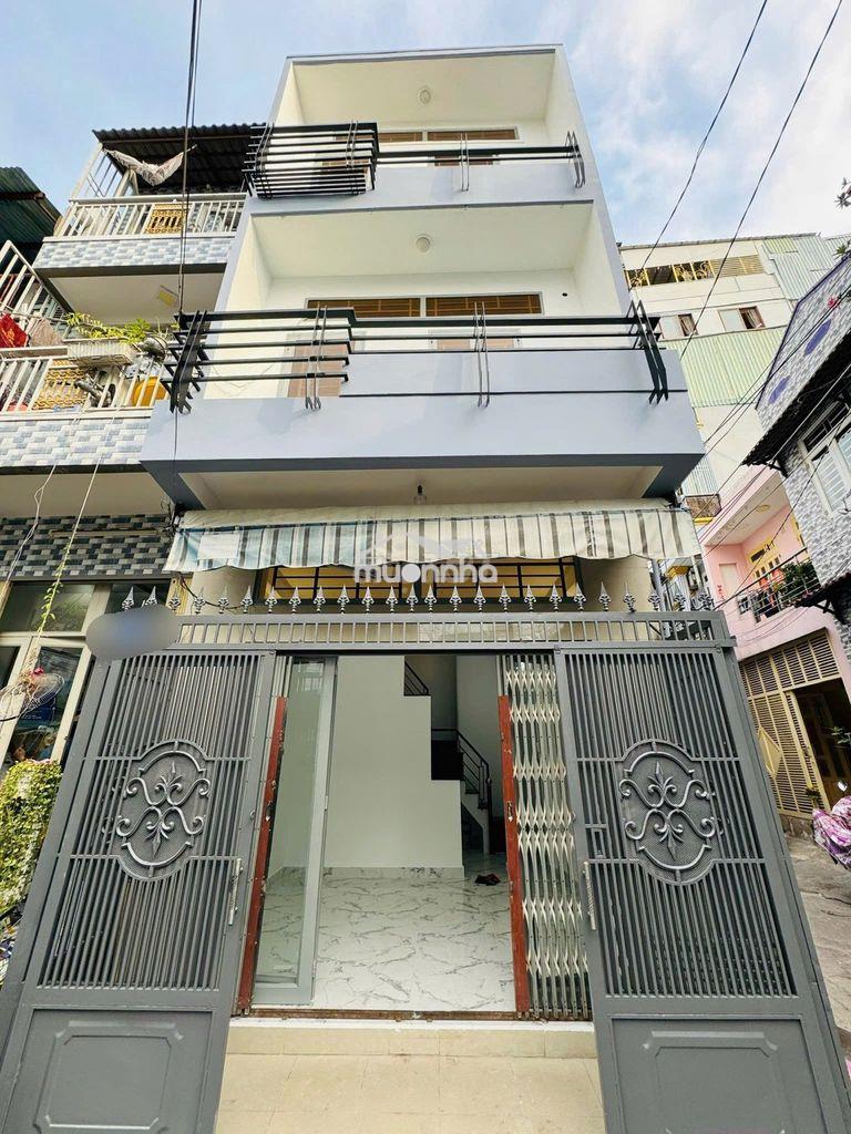 Bán nhà đẹp mới hẻm thông 607 đường ba đình p9 q8
