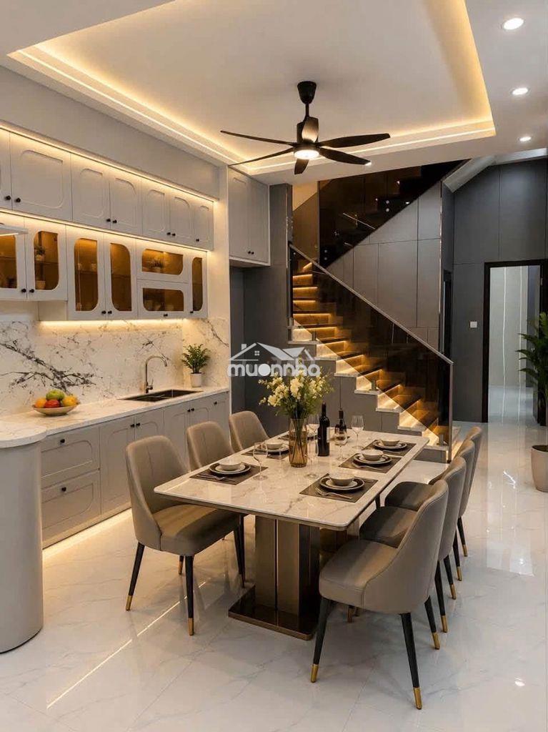 Nhà đẹp quận 7 3pn full nội thất hẻm kinh doanh gần phú mỹ hưng - 2