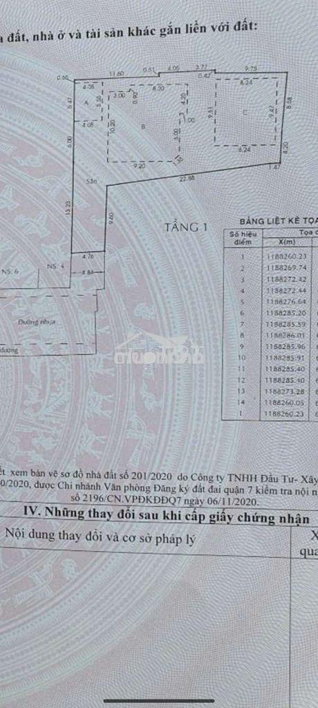 Cực tốt bán đất tặng biệt thự siêu cổ mặt tiền đường số lâm văn bền - 3