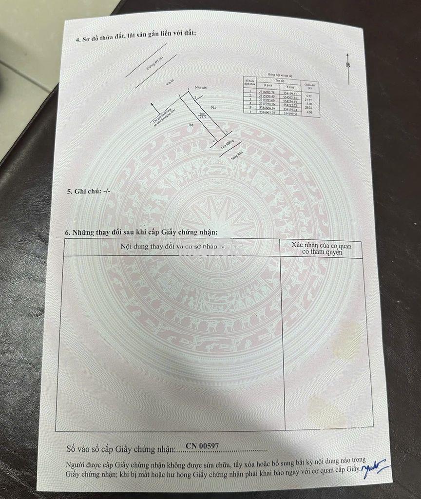 Bán 121,5m2 đất đấu giá giai phạm, sát kcn phố nối a, mặt đường dt381 - 4