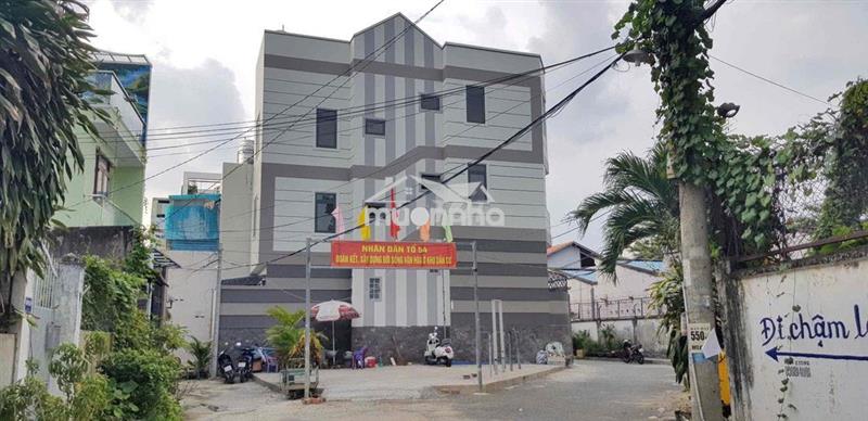 Cho thuê nhà 3 lầu hẻm xe tải sát võ văn ngân ngã tư thủ đức giá 16tr
