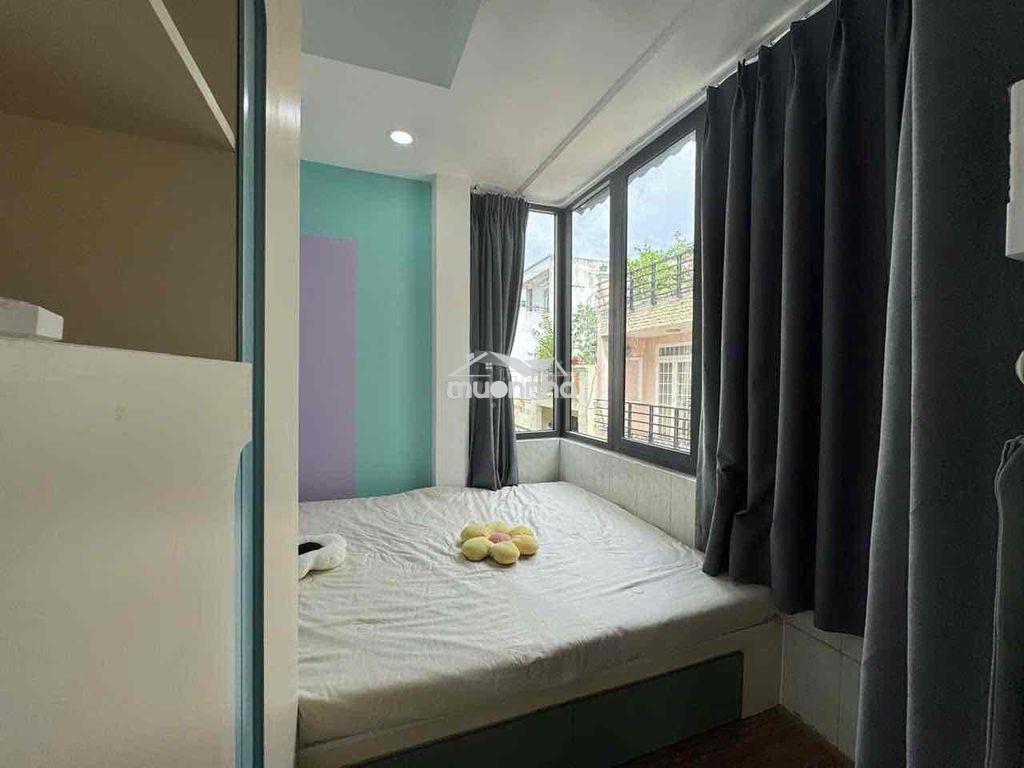 Căn hộ 2pn bancol gần toà nhà viettel, vòng xoay dân chủ, tiện qua q1 - 4