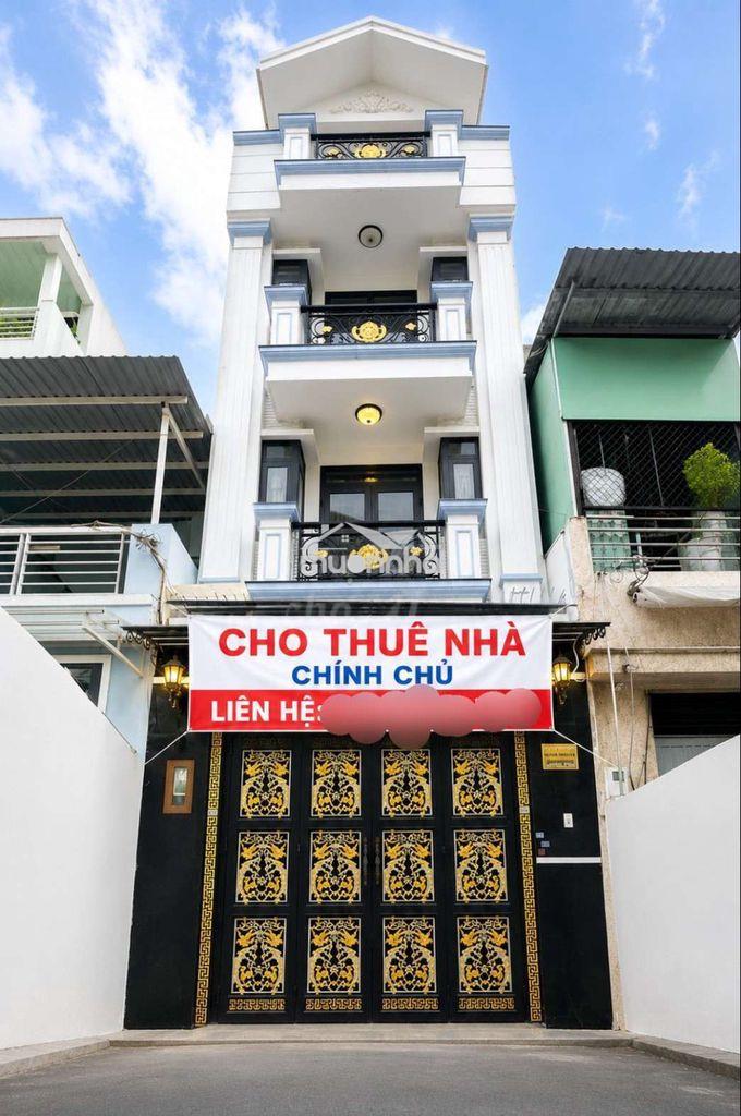 ✅Nhà 1trệt3 lầu sân thượng 5pn,5wc hẻm xe hơi thông giáp tân phú