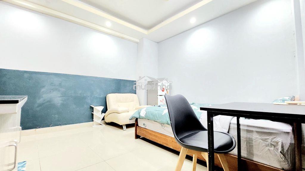 01/09 trống ! phòng full nội thất 28m2, tầng trệt, ngay hàng xanh !!! - 2