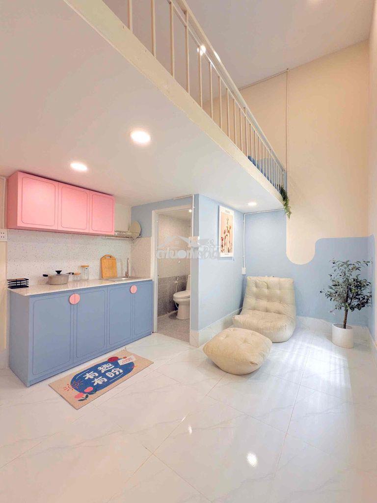 Phòng trọ nội thất cao cấp vintage - ngay trung tâm hành chính dĩ an