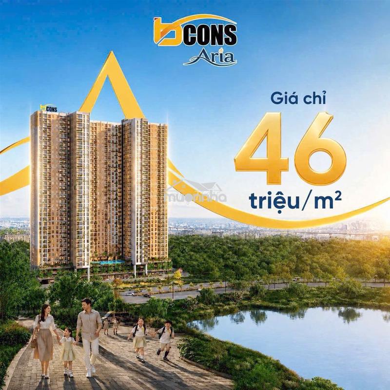Bcons aria - dự án mới nhất từ cđt bcons - mở bán gđ 1 cực hấp dẫn
