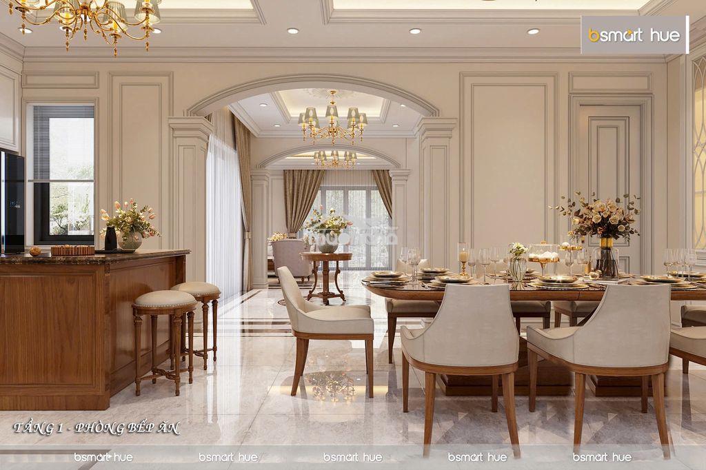 Biệt thự nghỉ dưỡng sân vườn tân cổ điển dự án phú xuân city tp huế - 4