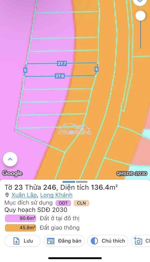 Cần bán lô đất đẹp – giá tốt đầu tư