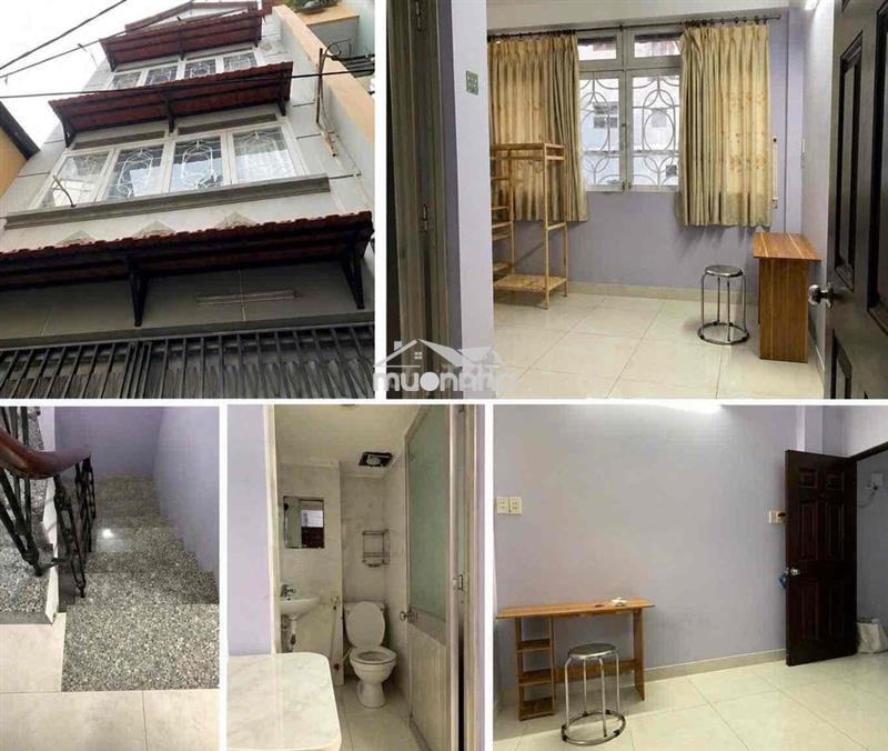 Cho thuê nhà nguyên căn lê văn sỹ, 40m2, 4 lầu, 4 phòng, 3pn, giá 15tr