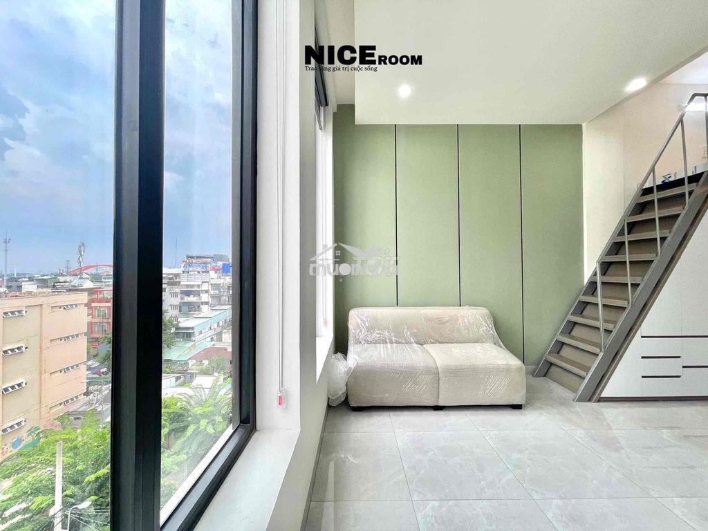 Căn hộ có gác giá 5tr7 nhà mới 100% có thang máy - Ảnh 4