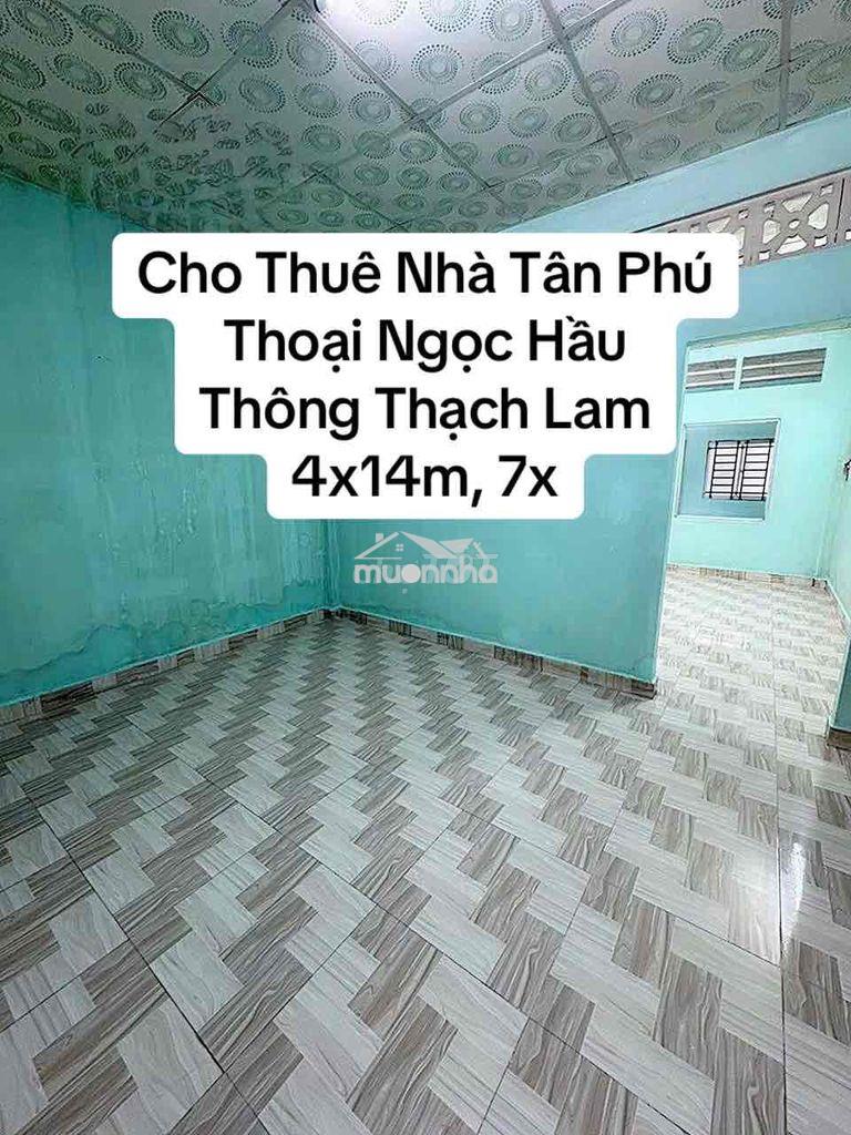 Cho thuê nhà thoại ngọc hầu, thông thạch lam, 7,5 triệu