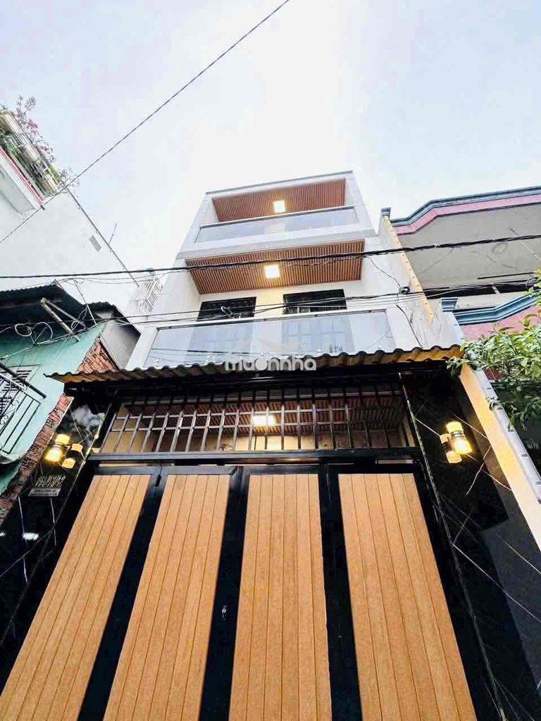 🛑Nhà đẹp, hẻm 4m, 3 tầng (4x12.2m), âu dương lân p3 q8