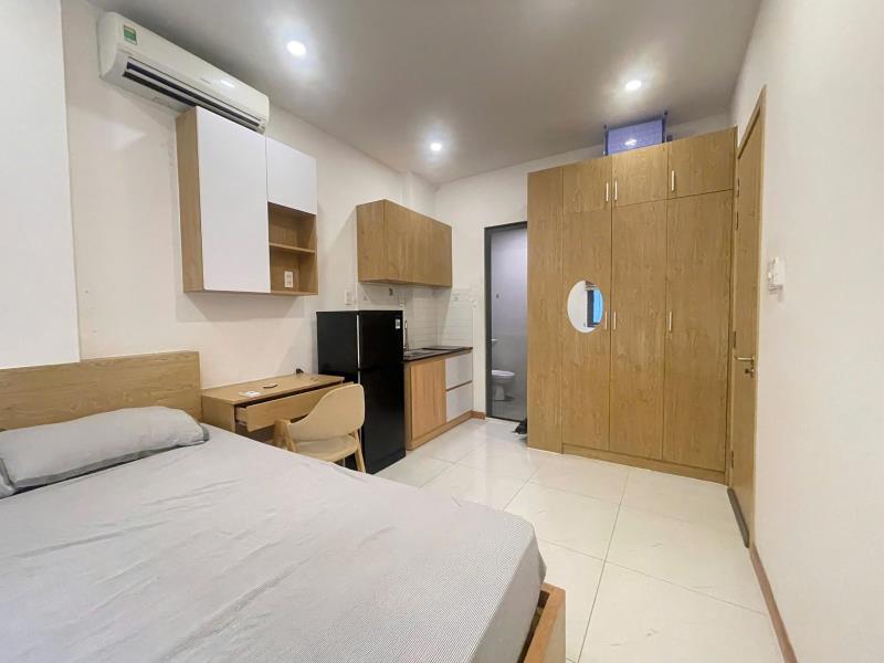 Căn hộ studio cực mới  cửa sổ to thang máy  40m2  gần thảo cầm viên hàng xanh bình thạnh - 2