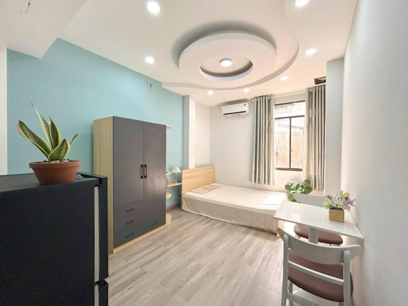 Phòng 25m2 mới xây full nội thất ngay bến xe quận 8, đh văn hiến, đh kinh tế ueh
