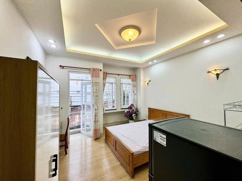 Cho thuê căn hộ ban công, máy giặt riêng_hoàng hoa thám, bình thạnh gần chợ bà chiểu, tiện đi q1