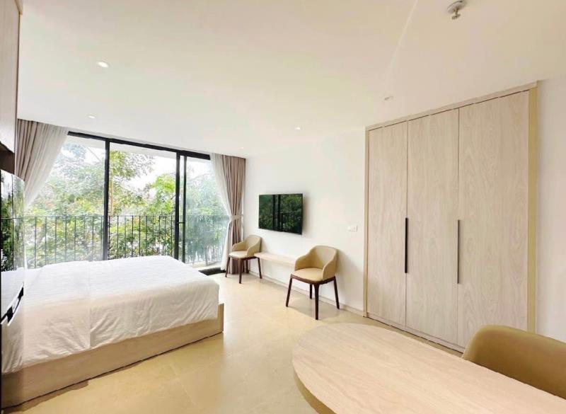 Cho thuê studio ban công 35m2 có máy giặt riêng ngay bờ kè hoàng sa - cầu thị nghè - thảo cầm viên sg - 2