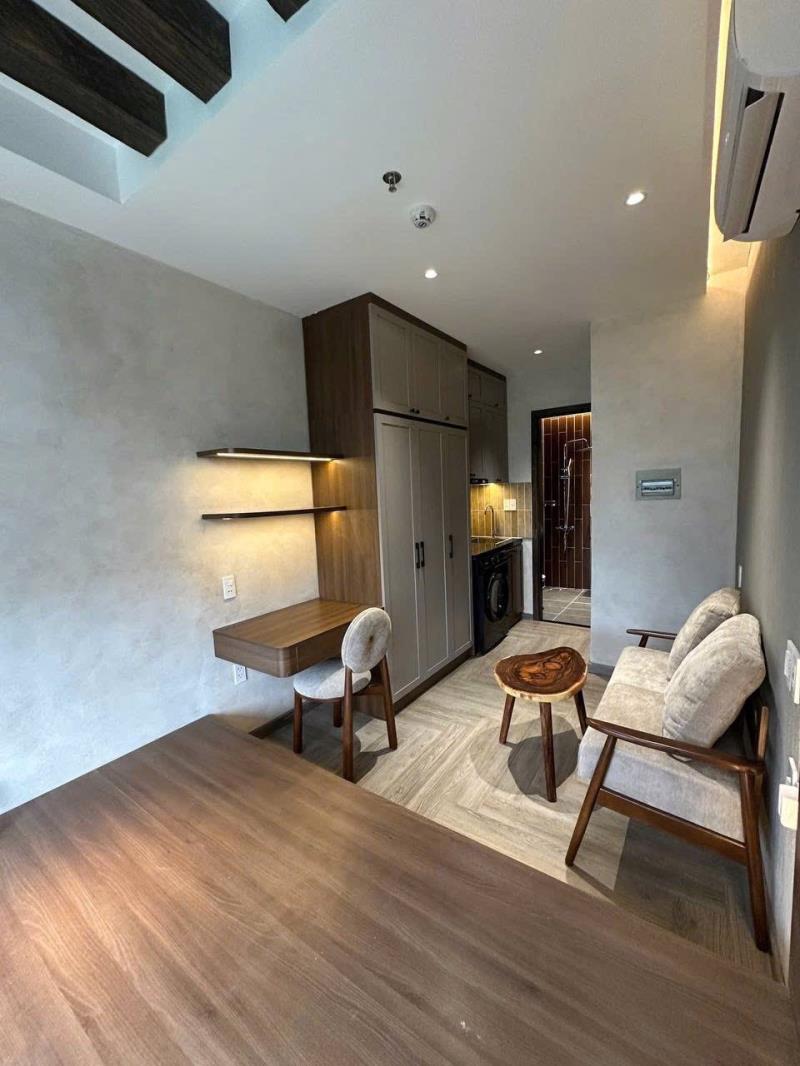 🏠 Căn hộ 35m2 - máy giặt riêng - full nội thất - gần đh văn lang - 3