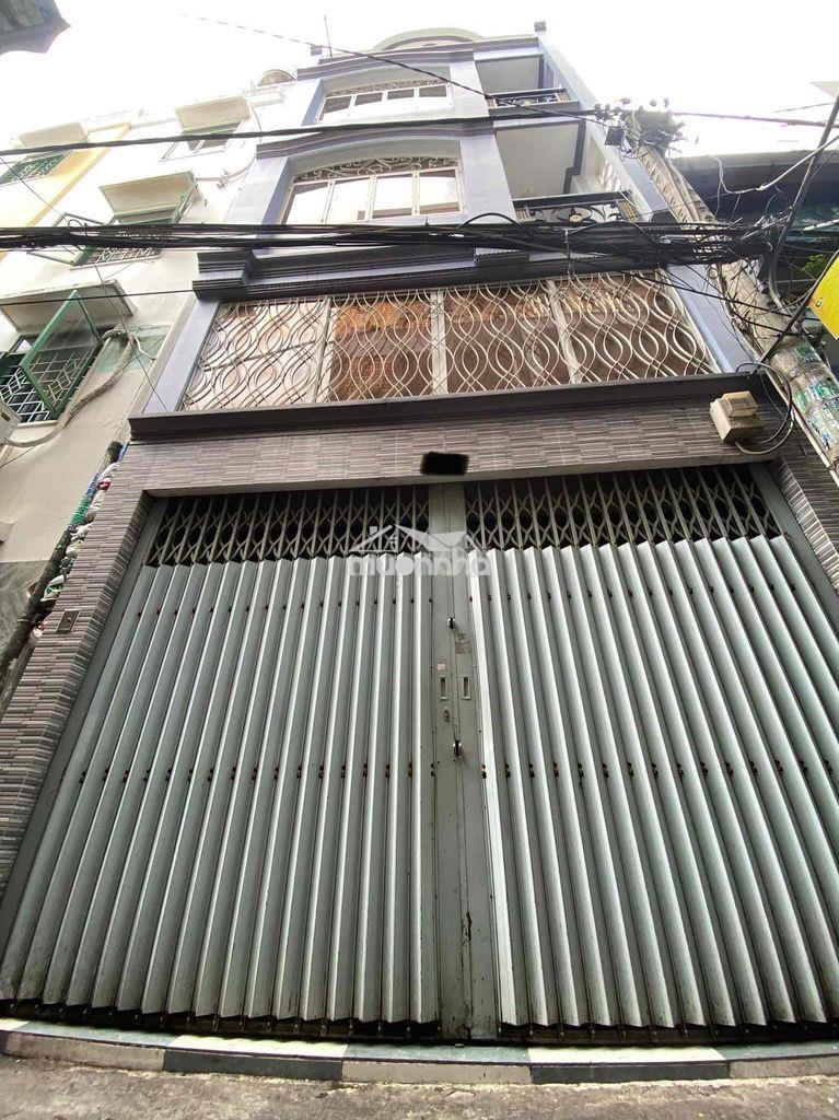 Cho thuê nhà 5 tầng bà hạt q10 giá 18tr 4 x 11-4 pngủ, 4wc, hẻm 2,5m