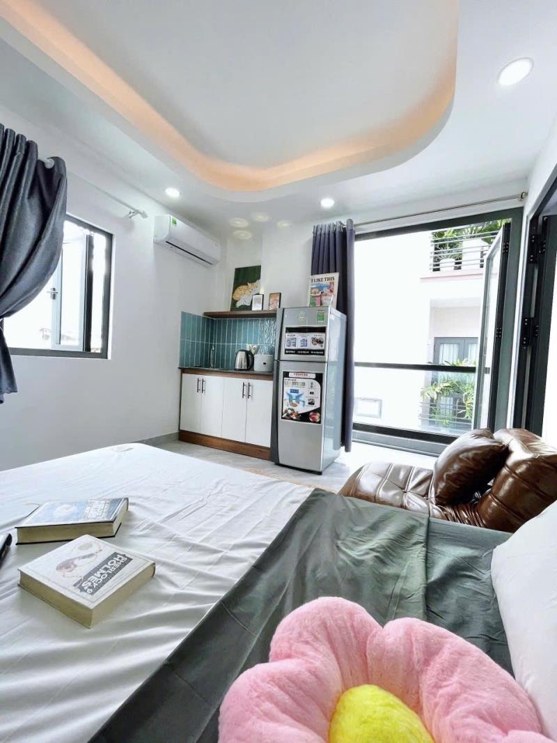 🏡 Căn hộ có ban công - 35m2 - full nội thất - gần đại học văn lang - Ảnh 2