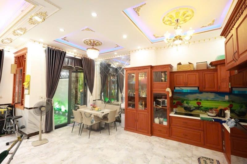 Nhà đẹp đông hưng thuận q12 – ngang 7m – gara ô tô – 4 tầng – giá 10,8 tỷ - Ảnh 3