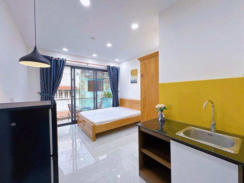 Cho thuê căn hộ bancol 35m2 full nội thất nằm gần lotte mart vivo city ufm tdtu rmit nttu quận 7 - Ảnh 2