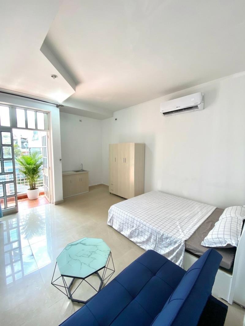 Phòng mới, ban công, sẵn nội thất. phạm văn đồng, 2 phút đến cv gia định - Ảnh 4