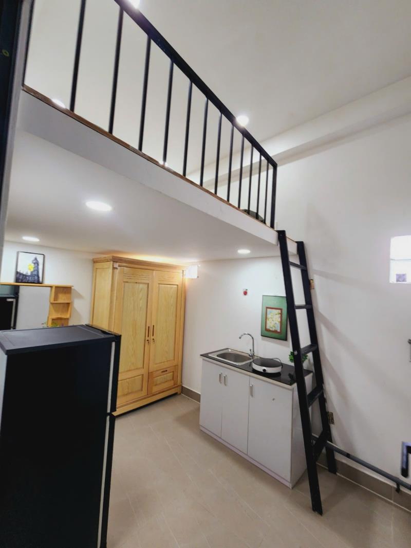 Phòng trọ sinh viên studio có gác giá siêu mềm 5tr khu vực bình thạnh phú nhuận  - Ảnh 2