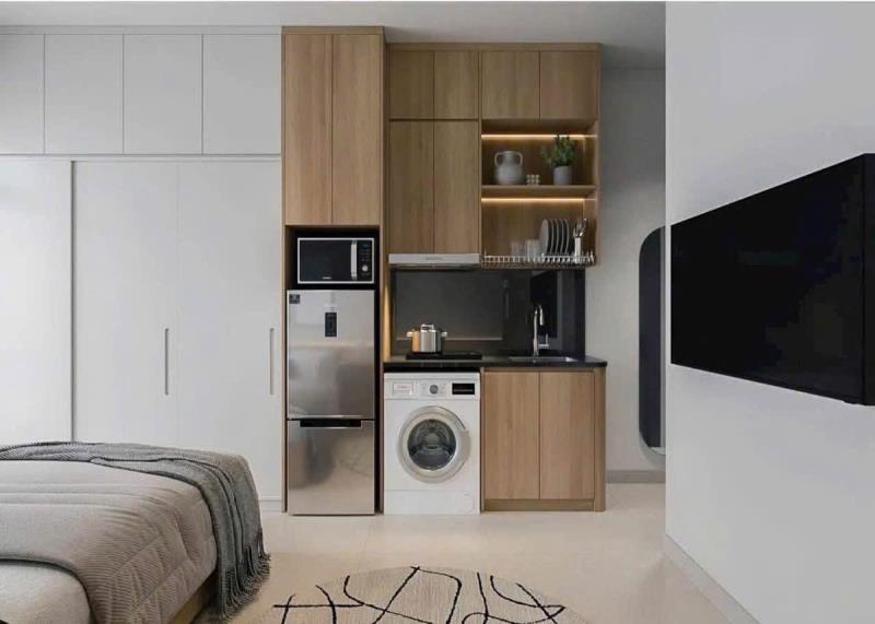 Cho thuê căn hộ bancol 35m2 full nội thất nằm gần lotte mart vivo city đhufm tdtu rmit nttu quận 7 - Ảnh 4