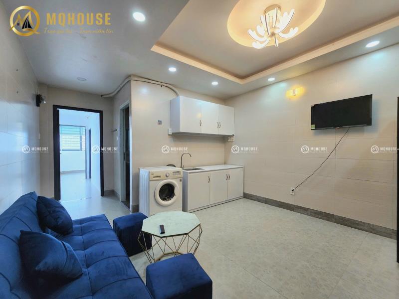Cho thuê căn hộ dịch vụ full nội thất cao cấp, có sofa và tivi tại đường đỗ bí, quận tân phú