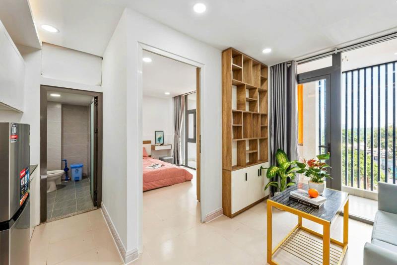 Cho thuê căn hộ 1pn full nội thất, ban công rộng – bình lợi, bình thạnh. gần văn lang, tiện đi qua bình thạnh, gò vấp, thủ đức - Ảnh 2