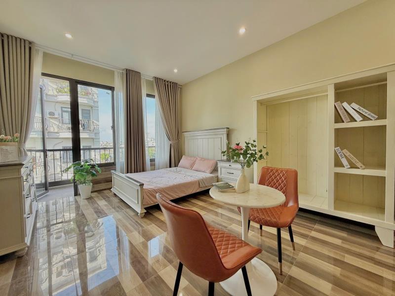 Studio ban công sang chảnh full nội thất - ngay trung tâm q7 - gần ufm, tdtu, cầu kênh tẻ, cầu him lam, lotte mart q7, cresentmall, vivocity, q1, q4 - Ảnh 2