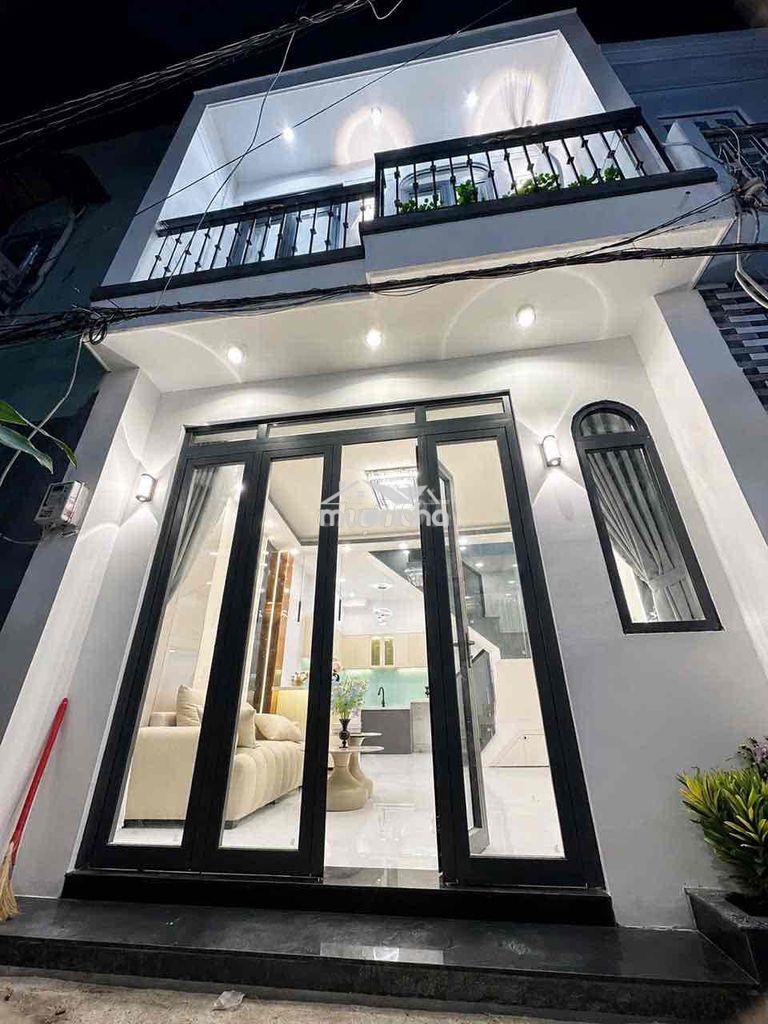 🎁🎁 Nhà đẹp mới toanh cách hẻm xe hơi 10 bước chân 🎁🎁