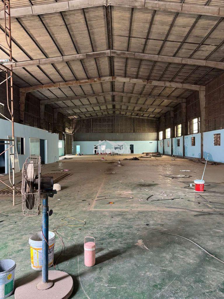 Xưởng thuận an 1000m²/50tr đường cont pccc điện hạ bình nền epoxy