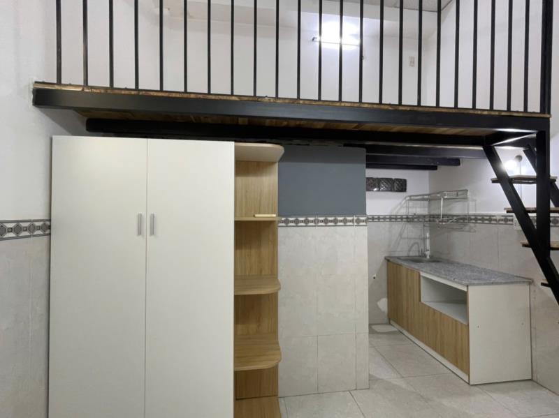 [Tân phú] phòng trọ dạng gác có nội thất cơ bản đầy đủ, rộng 30m2 - Ảnh 4