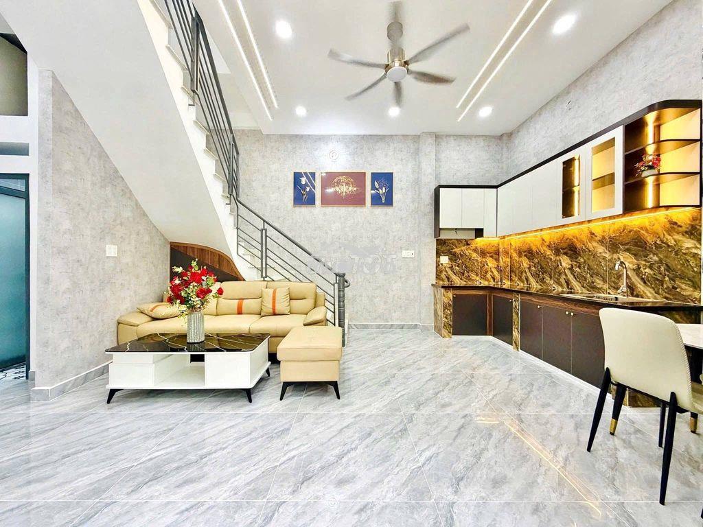 Bán nhà gò vấp, hẻm xe hơi quang trung,gần chợ hạnh thông tây,hẻm 8m - Ảnh 2