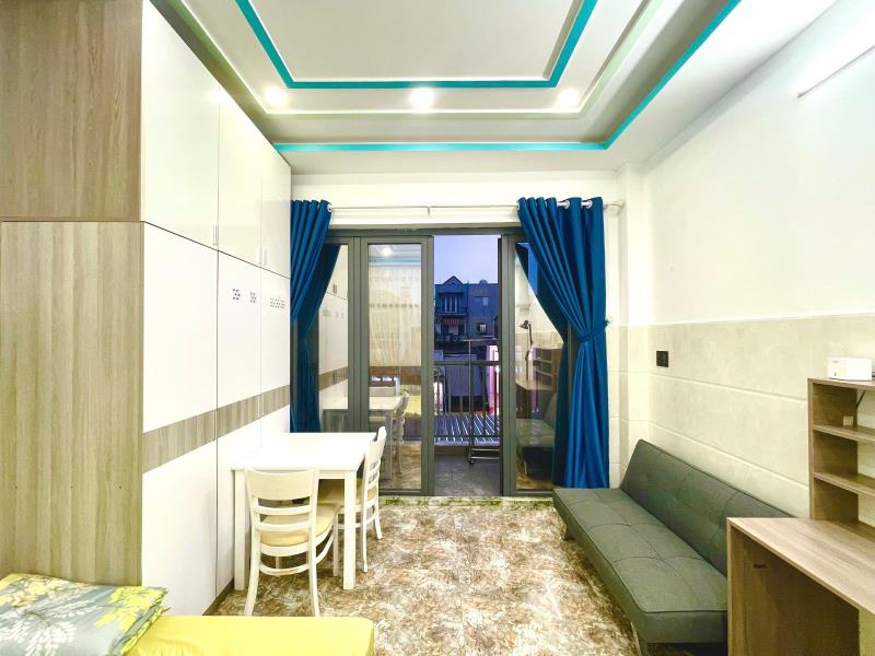 Căn hộ 1phòng ngủ ban công thang máy ngã tư phú nhuận - tân định quận 1 - trường sa - phan đăng lưu - Ảnh 2