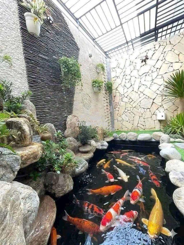 Siêu phẩm hồ cá koi đẹp mê 4m x 17m. 4 tầng đường thạnh xuân 25 - Ảnh 3