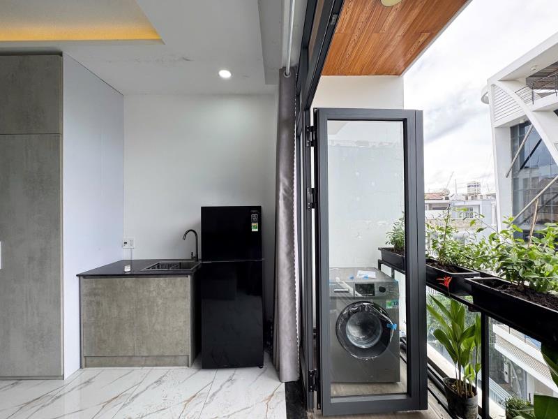 Cho thuê căn hộ bancol 35m2 full nội thất nằm gần lotte mart vivo city ufm tdtu rmit nttu quận 7 - Ảnh 3