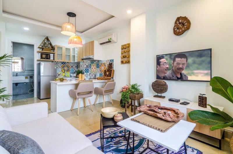Cho thuê căn hộ 1pn view sông, thoáng mát, máy giặt sấy riêng – trường sa, phú nhuận | gần quận 1 & quận 3