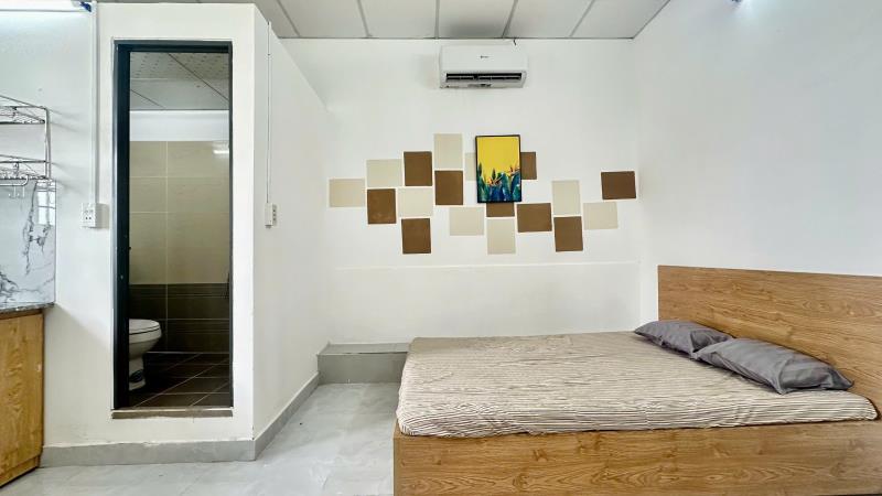 Cho thuê phòng trọ sinh viên thành thái – phòng 40m², 1 phòng ngủ, bếp riêng - Ảnh 3