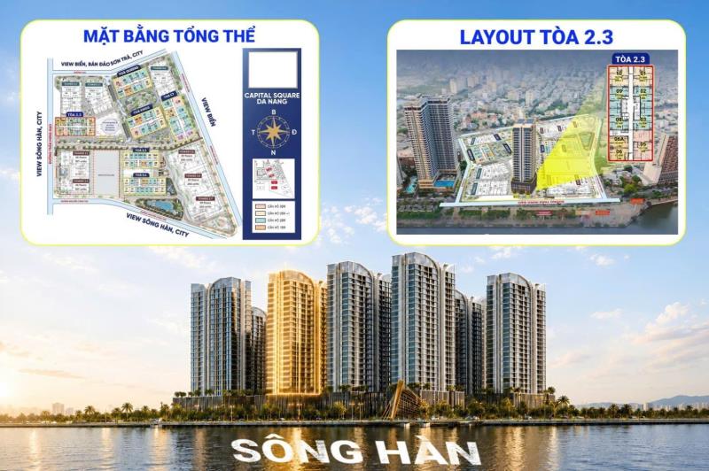 Mở bán căn hộ trực diện sông hàn - c3 capital square - Ảnh 4