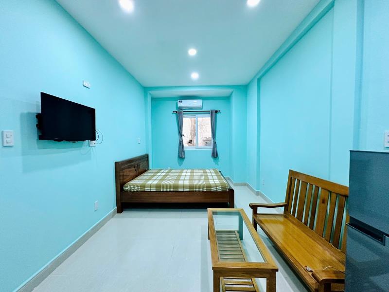 Cho thuê căn hộ dịch vụ giá mềm - diện tích rộng thoáng full nt ngay 493 cmt8 quận 10 - Ảnh 2