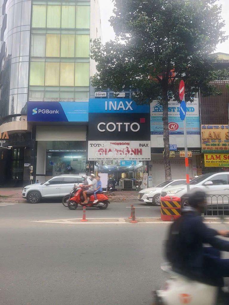 Bán mt lý thường kiệt, q.10. dt: 6.2 x 21m. (50 tỷ) hđt: 60 triệu