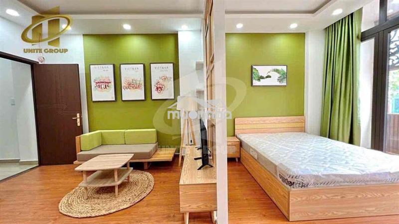 Cho thuê căn hộ dịch vụ ban công quận 1 gần cầu ông lãnh, dinh độc lập