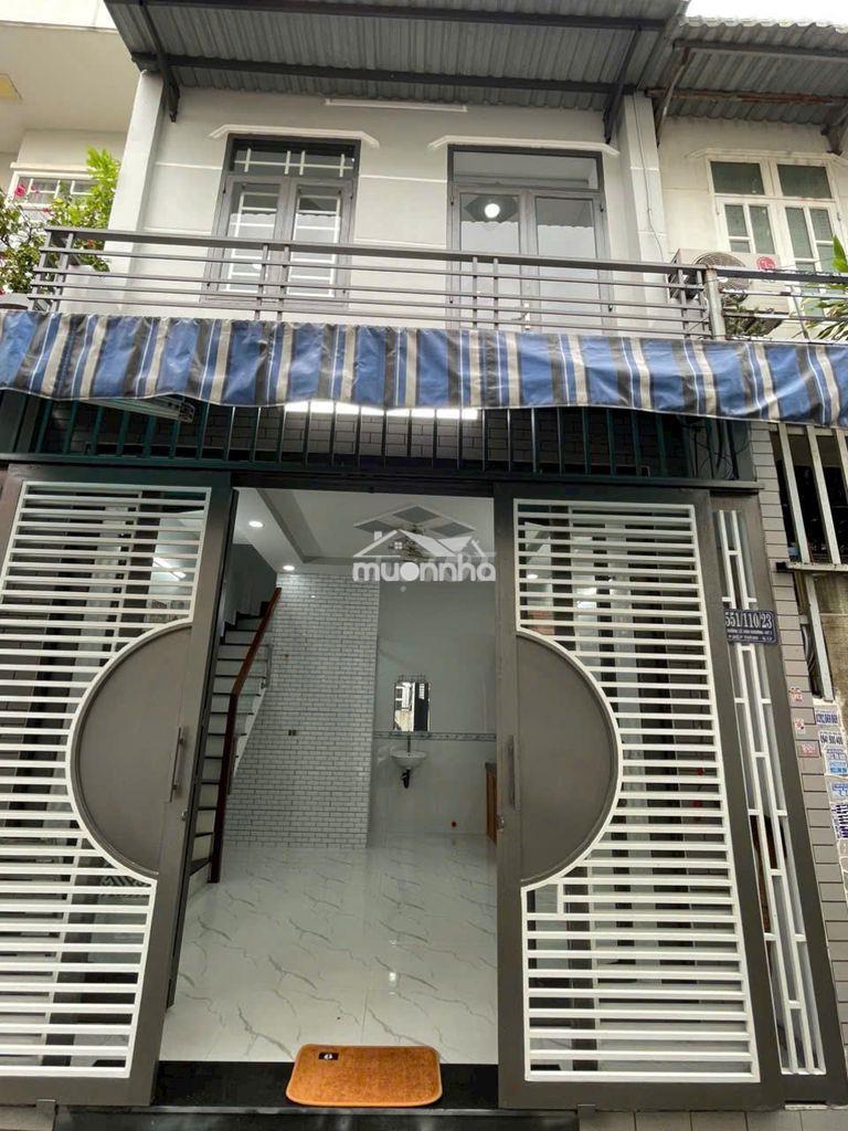 Nhà bán đường hiệp thành 07, dt: 4x5m 1 lầu, cách lê văn khương 500m. - Ảnh 4