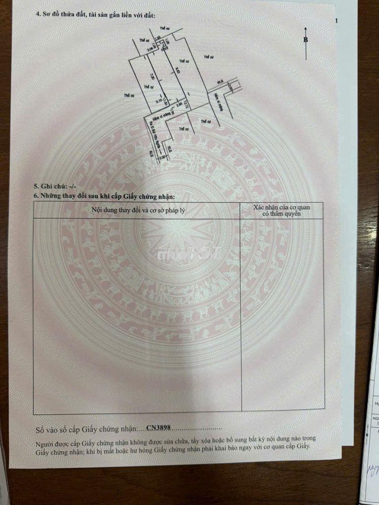 Chính chủ bán nhà sát chợ bà chiểu, 2 phút qua quân 1. khu an ninh. 