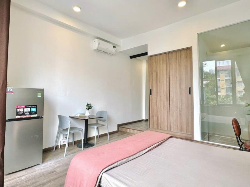 Phòng 45m² ban công thoáng rộng – full nội thất cao cấp mới keng | giáp q1 – hoàng sa - Ảnh 4